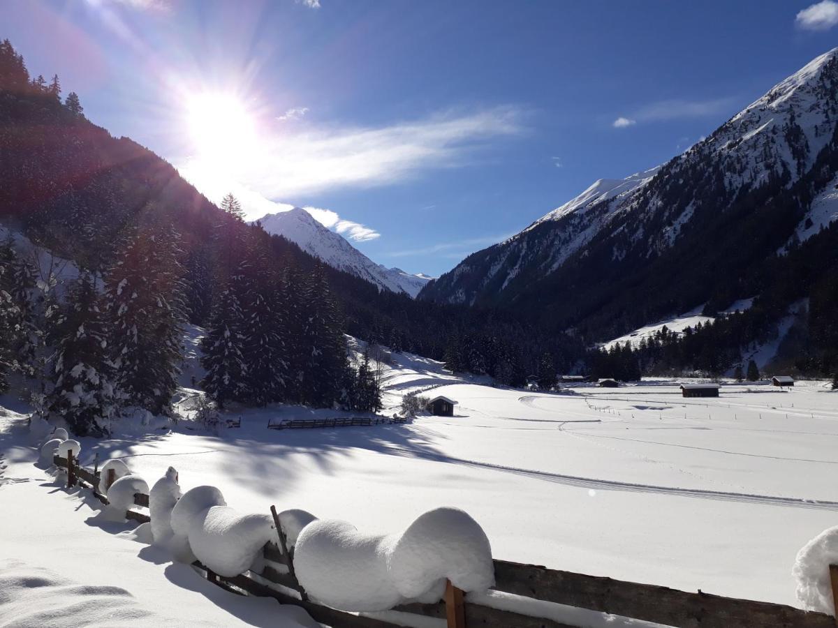 Ferienwohnung Haus Pfeifer Neustift im Stubaital Exterior foto